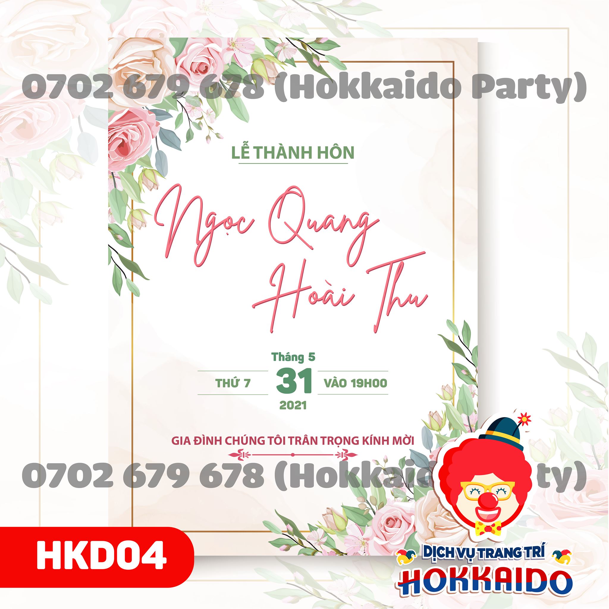 Bảng Tên Cưới