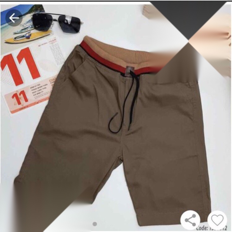 Quần Sọt Nam kaki Lưng Thun Cao cấp T089