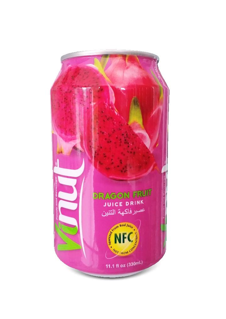 [KHAY 24 LON] Nước Ép Thanh Long Vinut 330ml