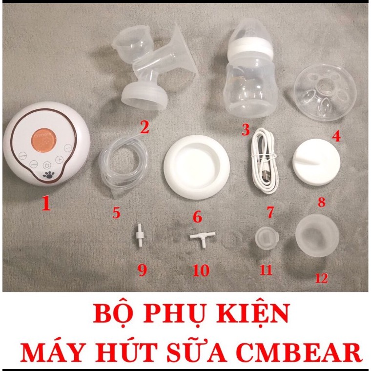 Phụ kiện Cút Nối Đôi cho máy hút sữa CMbear