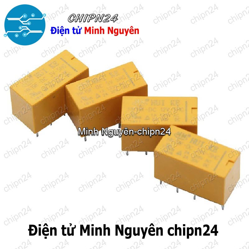[1 con] (F196) Relay HK19F 8 chân 1A (3V/5V/9V/12V/24V HK19F-DC5V-SHG HK19F-DC12V-SHG HK19F-DC24V-SHG) - [Chọn Loại] - HHH.00115