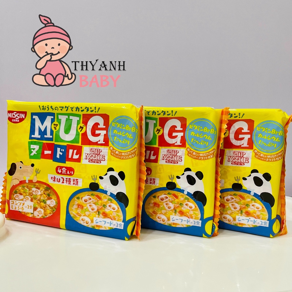 Mỳ Mug Nissin Ăn Liền Cho Bé