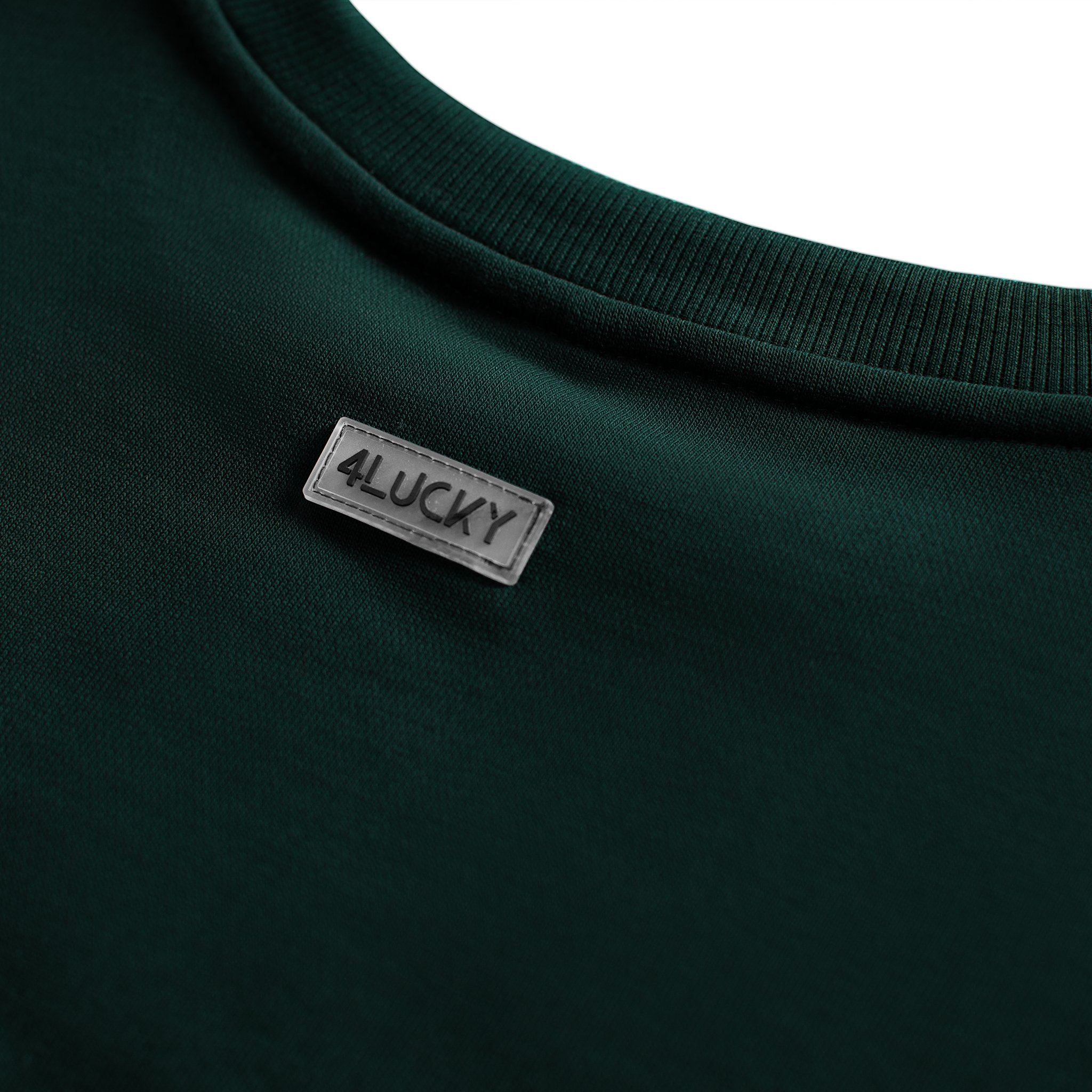Áo sweater basic 6112 4lucky, form rộng dày dặn ấm áp