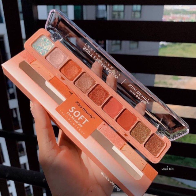 [HCM]Phấn mắt Kiss Beauty Soft Eye 9 ô