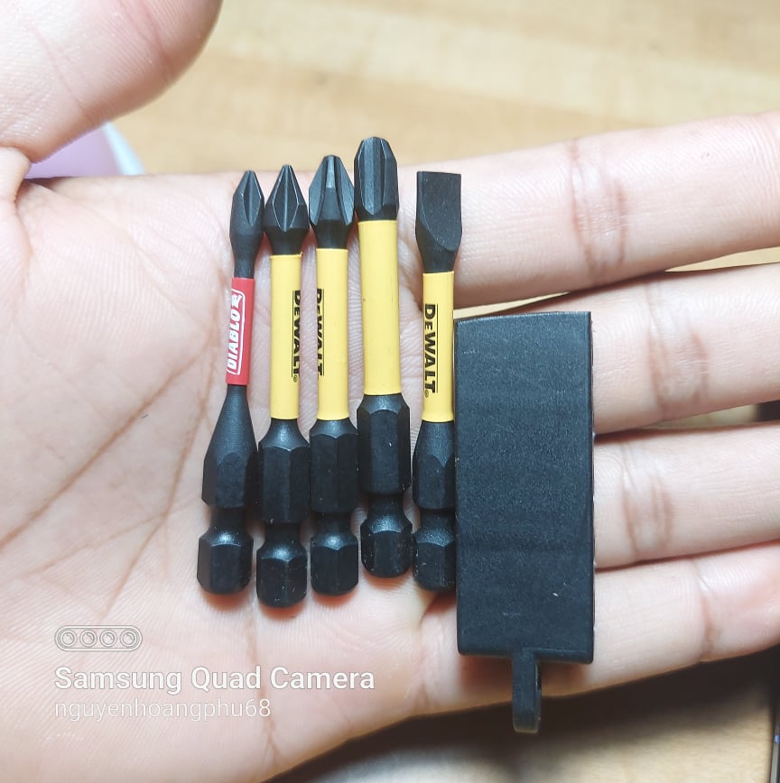 Bộ mũi vít đầu vít dewalt