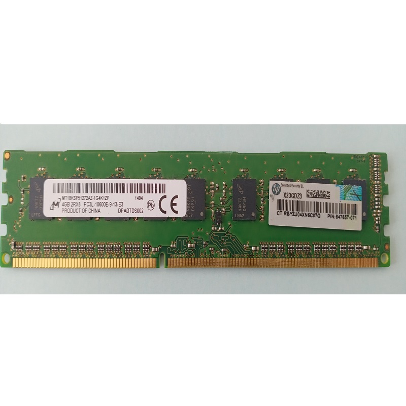 Ram Ecc Unbuffered DDR3 (PC3) 4GB ECC bus 1333 /10600E tháo máy bảo hành 1 năm
