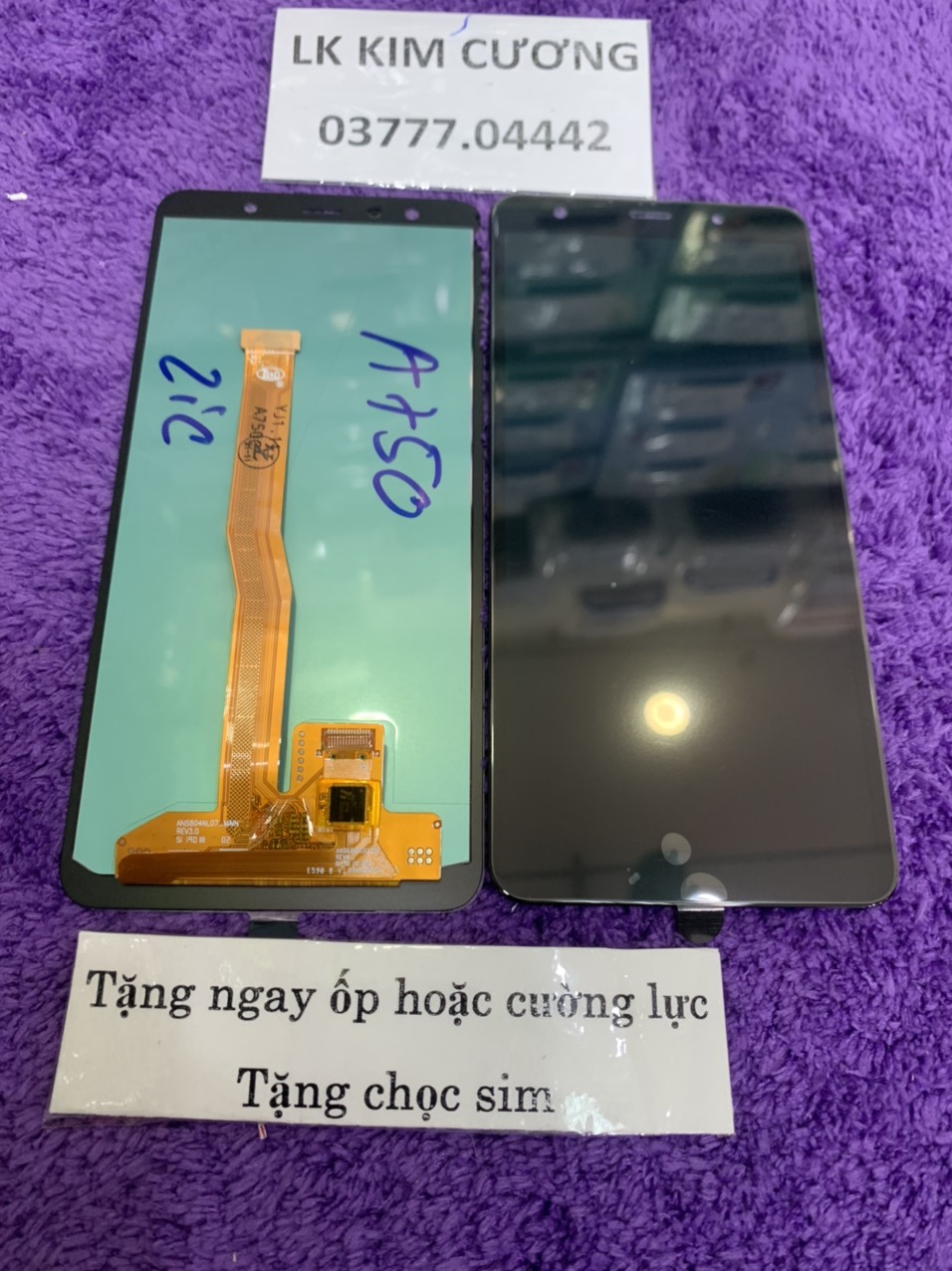 Màn hình thay thế SS A750 - A7 2018 - OLED (2IC)