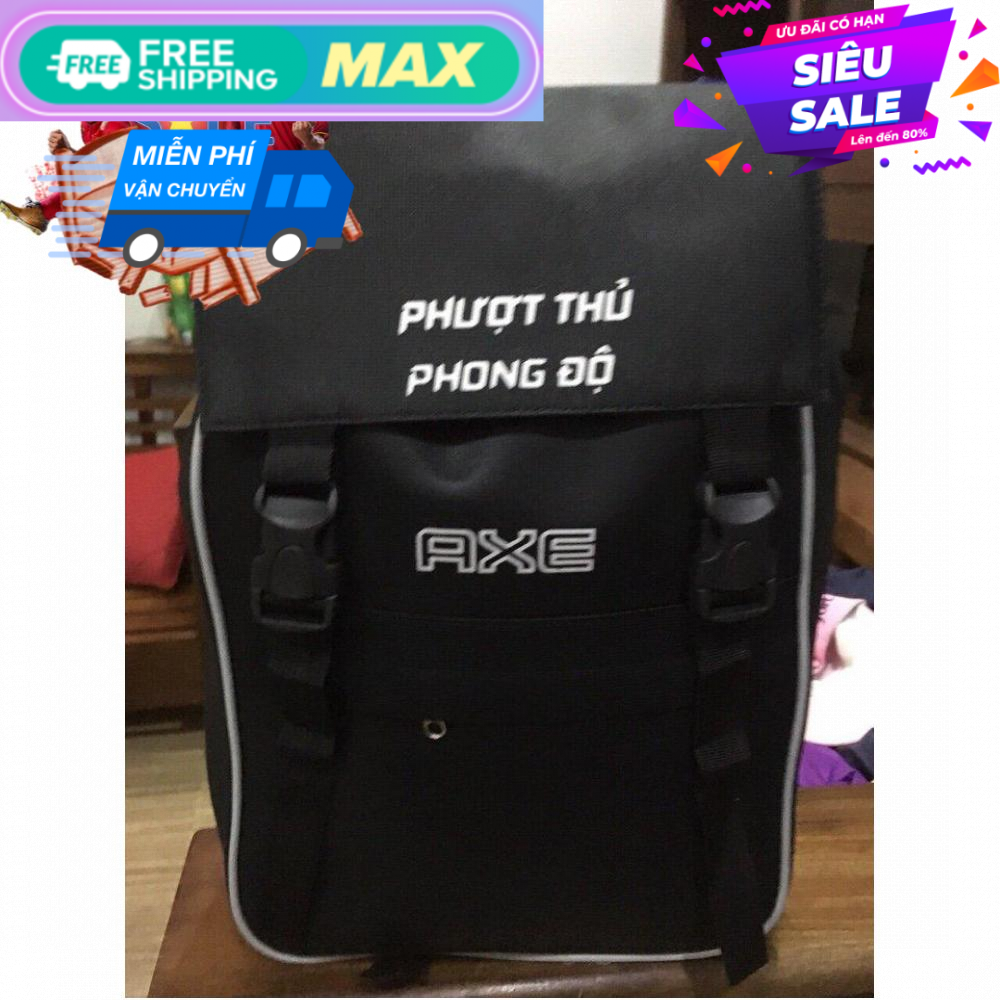 Balo Phượt Thủ Vải Dù Chống Nước ( Vải canvas Quai Bấm Gài) (Revato)