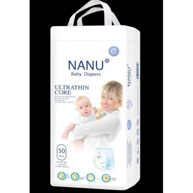Combo 50 bỉm quần Nanu cao cấp cho bé yêu