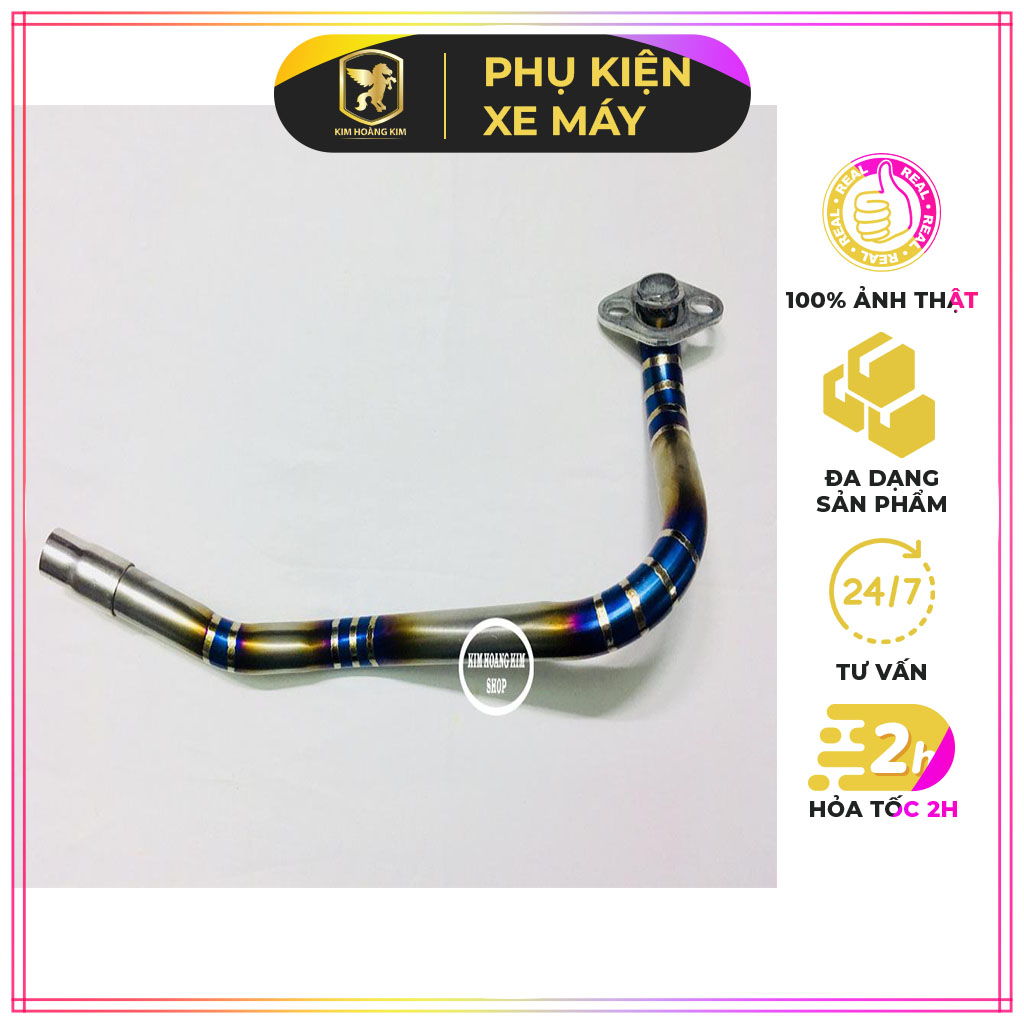 Cổ pô titanium gắn pô zin cho vario , uy tín, chất lượng, mua ngay