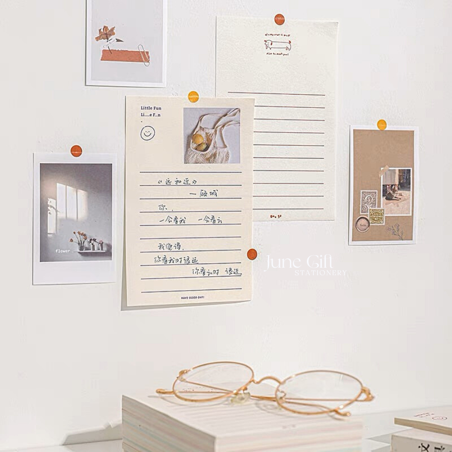 Giấy note, giấy ghi chú phong cách Hàn Quốc