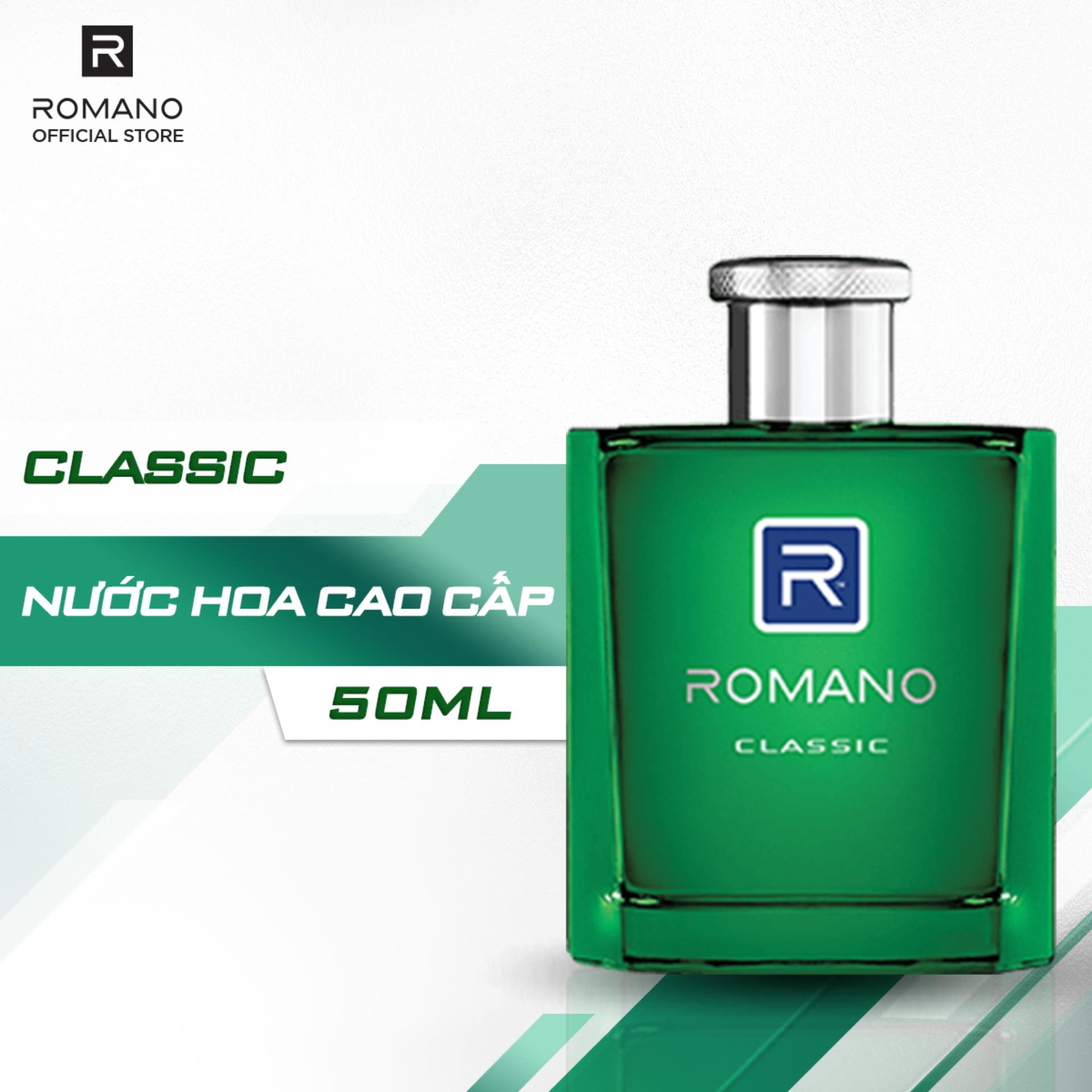 Nước hoa Nam Romano  50ml - Classic / Force / Attitude