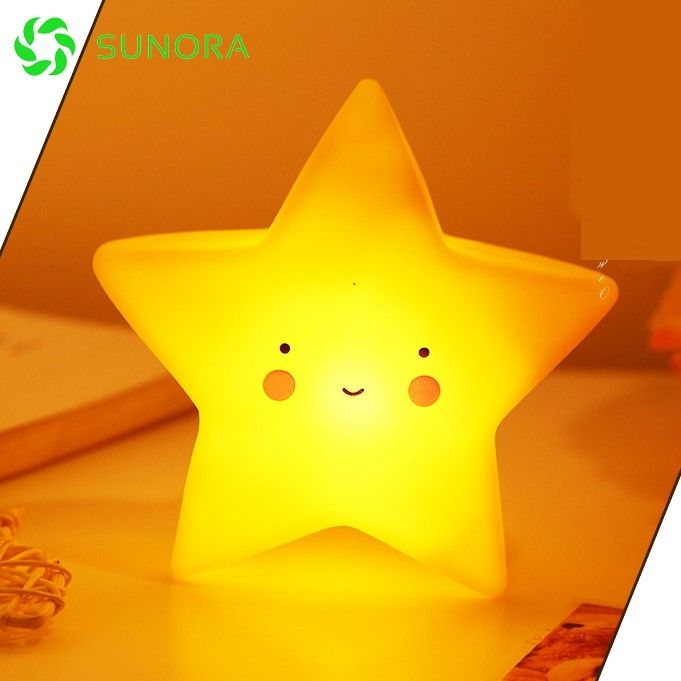 ĐÈN NGỦ SILICON CUTE DÙNG PIN CHO BÉ YÊU