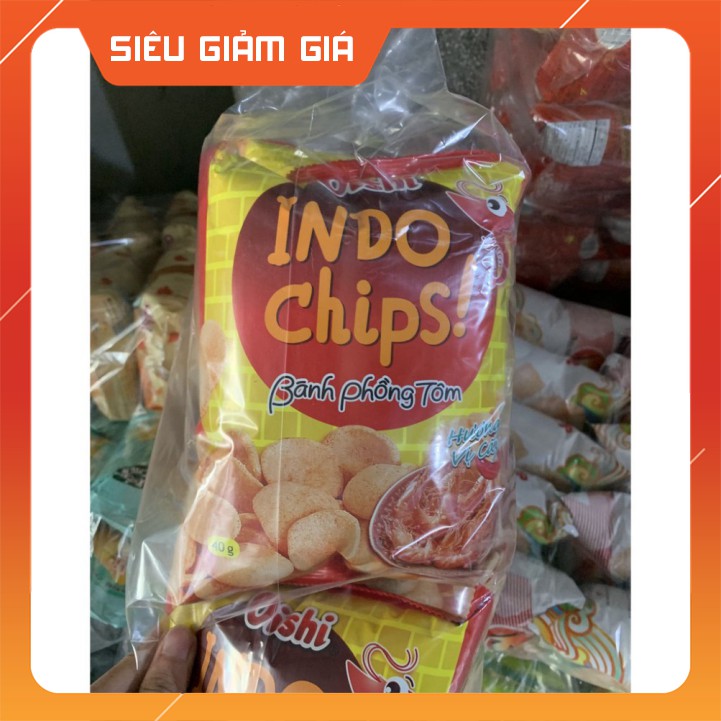 [Oishi] Snack Phồng tôm Cay 35g (10 gói/bịch)