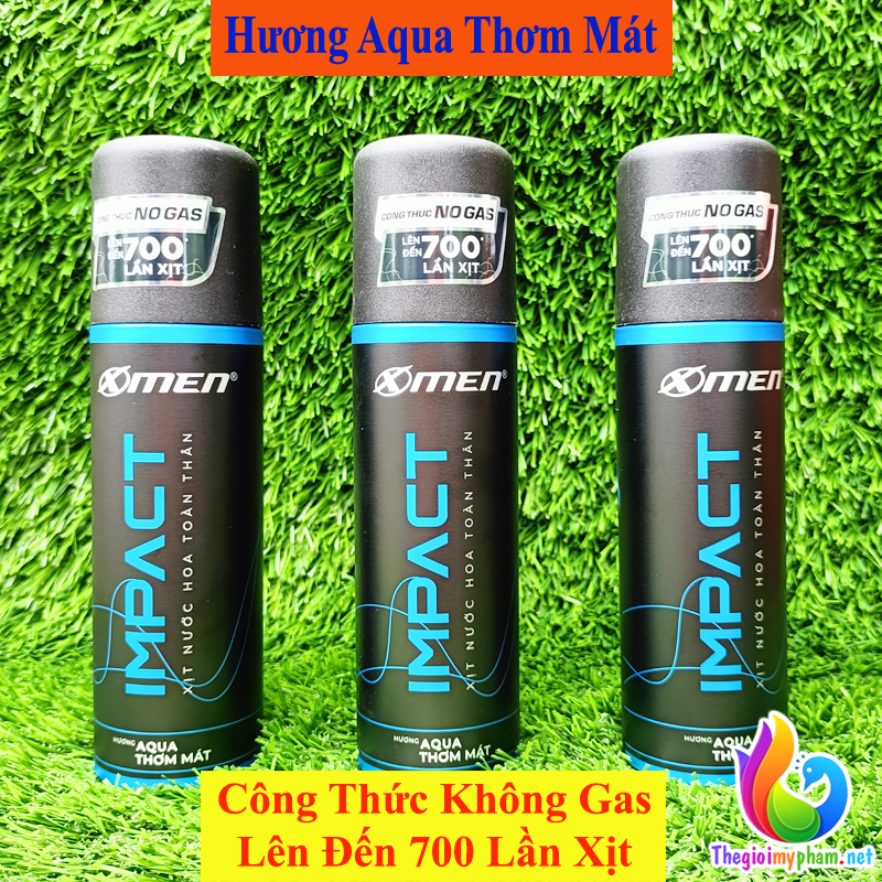 Xịt Khử Mùi Toàn Thân Hương Nước Hoa Xmen Không Gas 100ml
