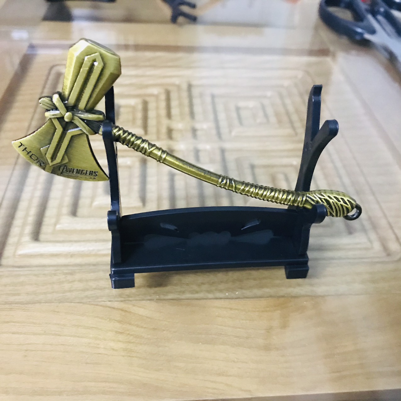 Móc Khóa Búa Thor Size 9cm - Móc Khóa Avenger Marvel Siêu Anh Hùng Thor