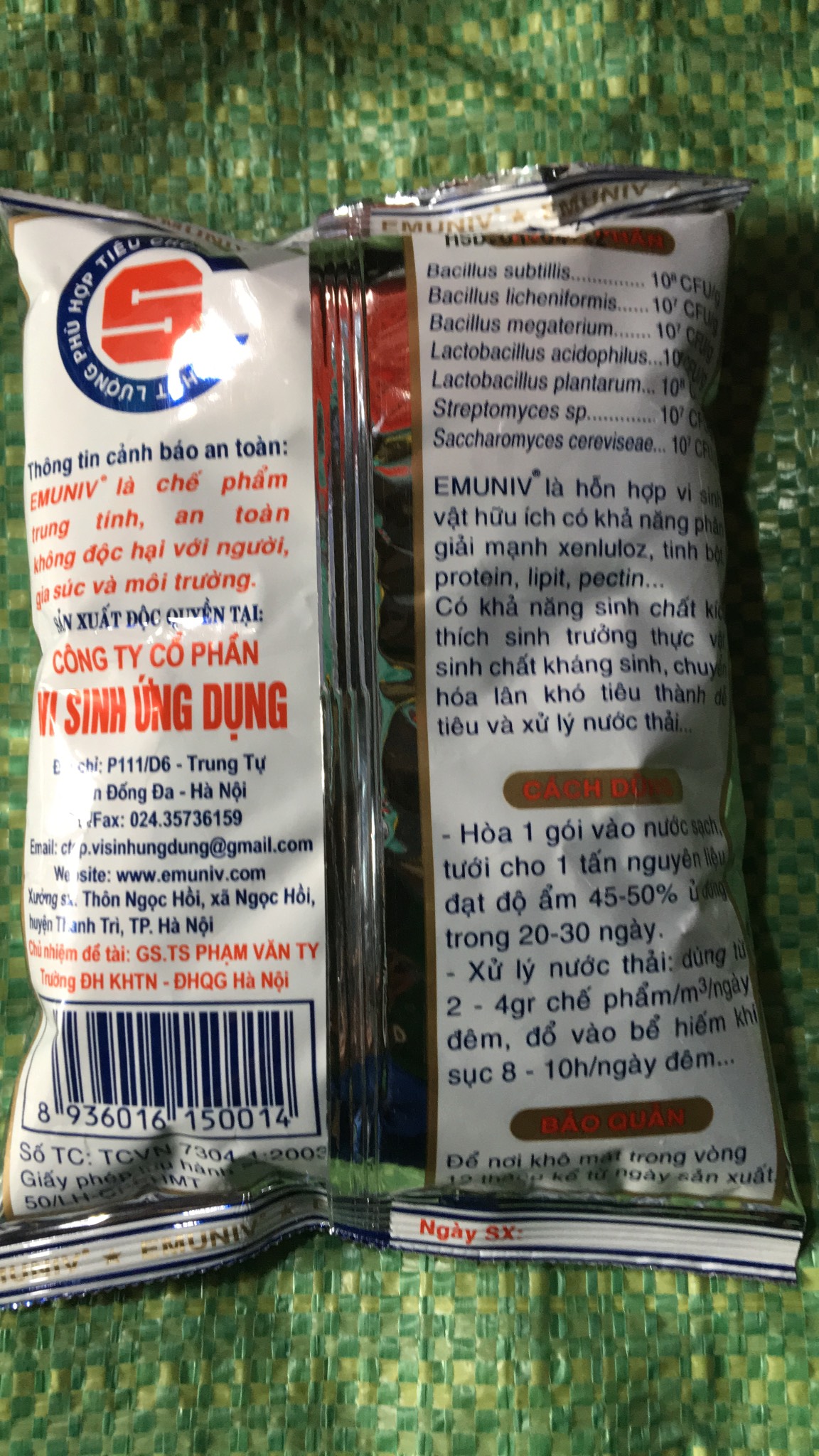 Chế Phẩm Sinh Học Emuniv gói 200gr