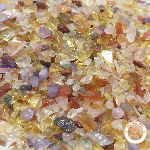 [HCM]Đá Vụn Phong Thủy Mã Não Ngũ Sắc