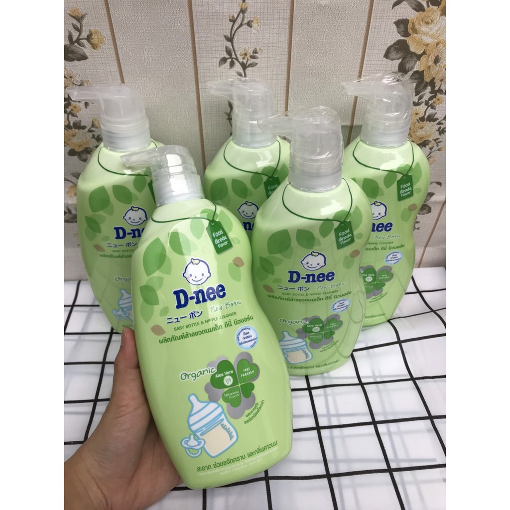 [HCM]Nước Rửa Bình Và Hoa Quả Dnee Thái Lan Chai 620ml