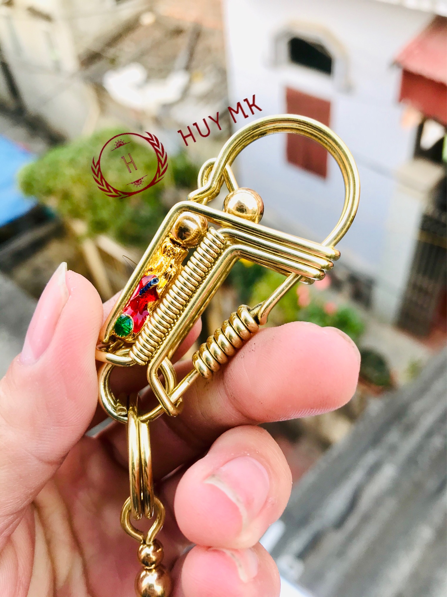Móc khoá thủ công tỳ hưu thiên lộc