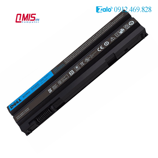 Pin laptop dell latitude e5420 e5430 e5520 e5530 e6420 e6420 e6430 e6440 e6520 e6530 e6540, vostro 3460 3560, inspiron 14r turbo 5420 5520 5525 5720 7420 7520 7720 p33g, audi a4, a5, s5 - e5420 e6420 t54fj - 6 cell
