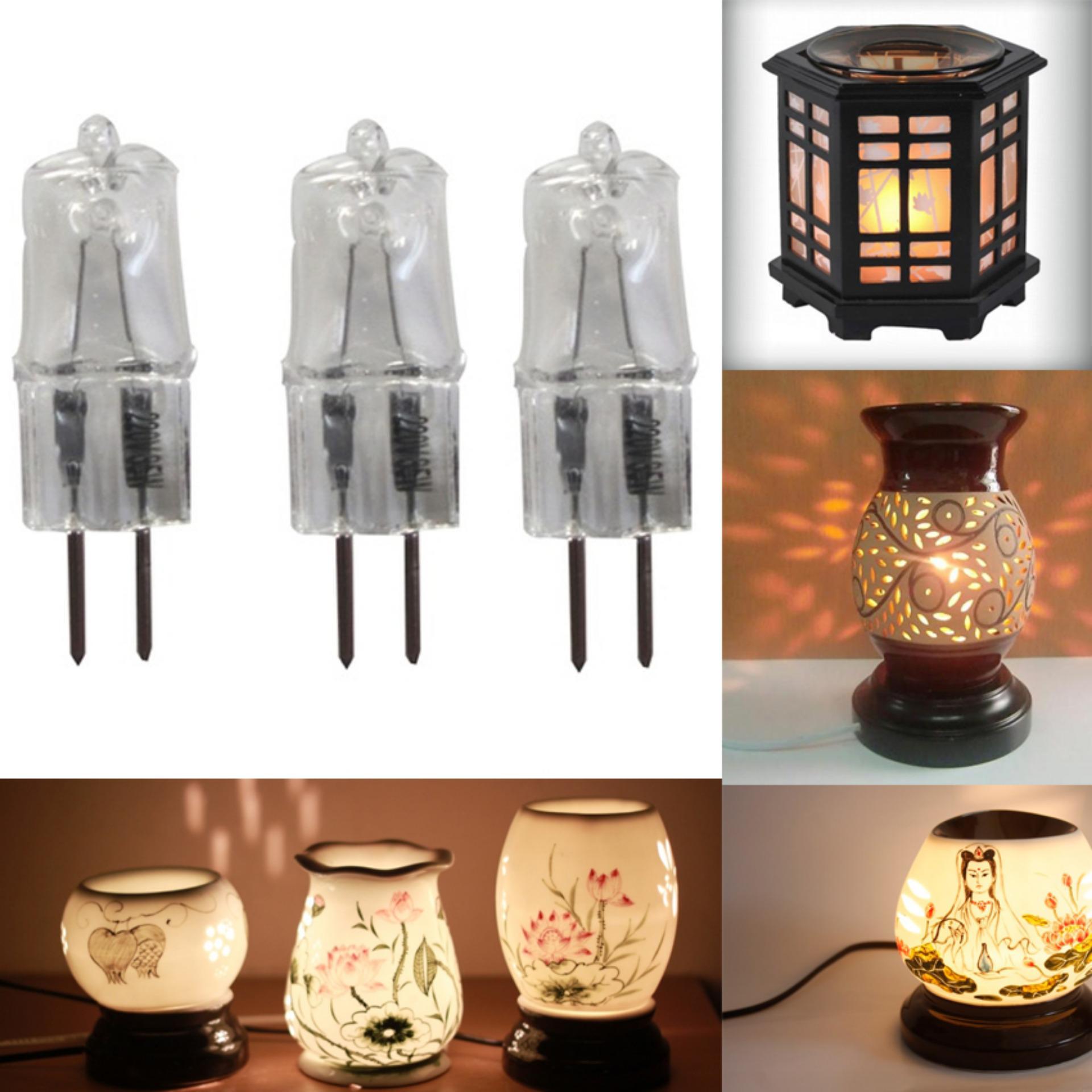 [HCM][NTT] Bộ 3 bóng Halogen cho đèn xông tinh dầu