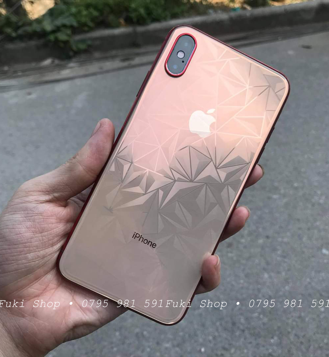 TẤM DÁN vân kim cương iPhone Xs Xs Max 6plus 7plus 11pro 11pro max ip X XS XR 6 7 8