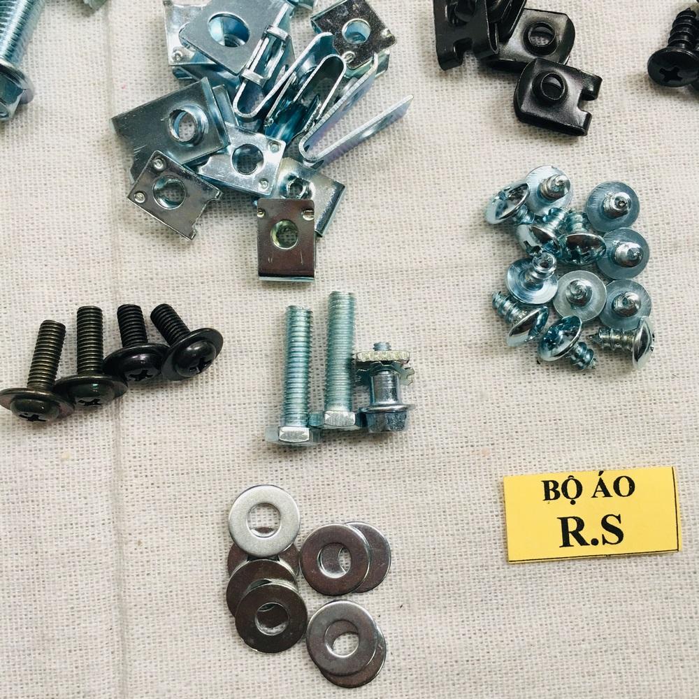 BỘ ỐC DÀN ÁO CHO XE WAVE RS....NHƯ ỐC ZIN (FULL)