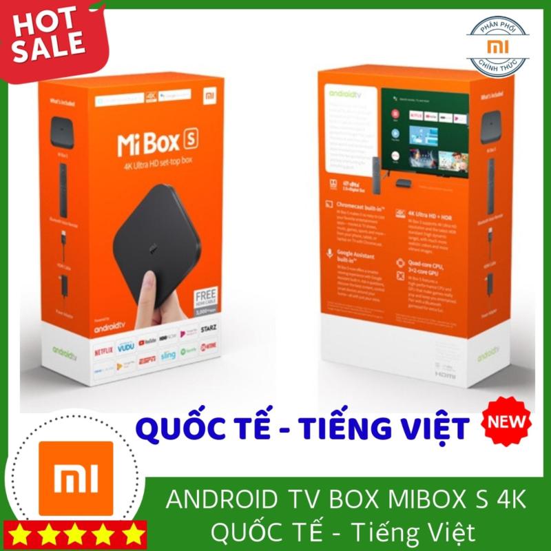 Bảng giá Android Tivi Box Xiaomi Mibox 3 4K Global Quốc Tế Tiếng Việt