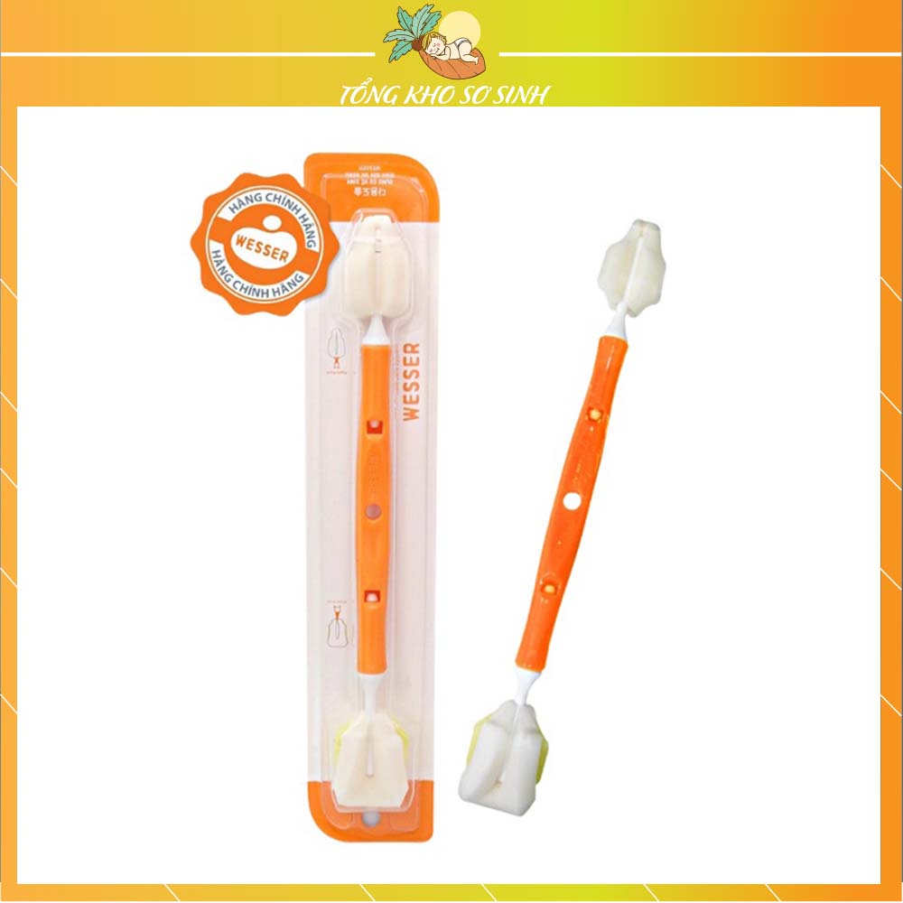 Cọ rửa bình sữa dụng cụ vệ sinh bình sữa đa năng wesser