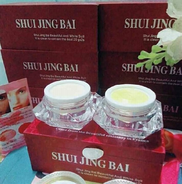 Kem nám, dưỡng da SHUI JING BAI (Thủy Tinh Bạch )
