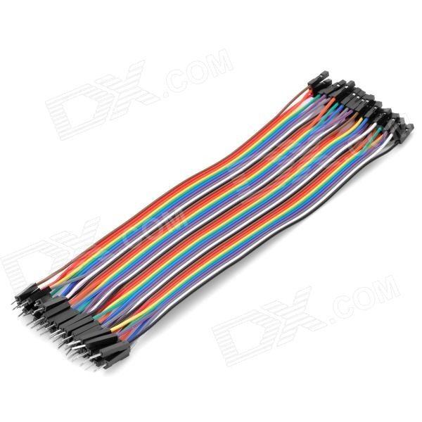 Cáp 7 màu đực-cái 40 sợi 20cm