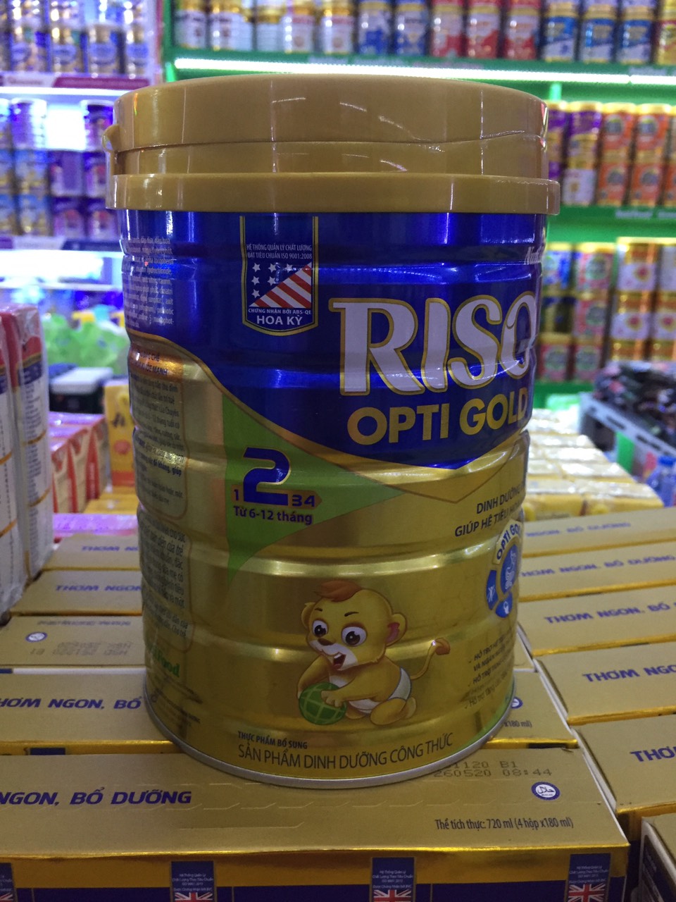 HCMSữa Riso Opti Gold 2 lon 900g