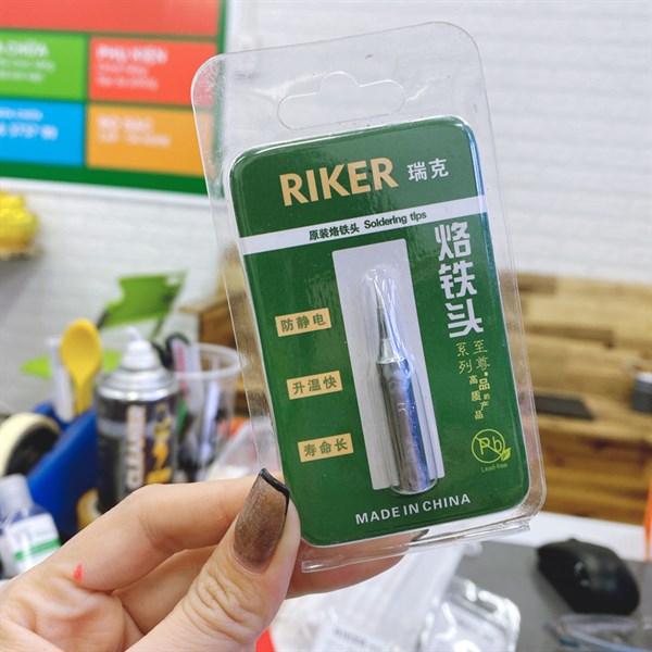 Mũi hàn riker trắng