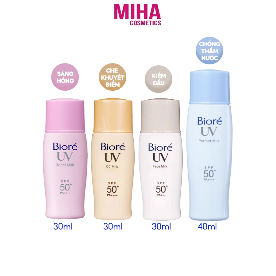 Sữa chống nắng biore uv spf50 pa++++ 30ml