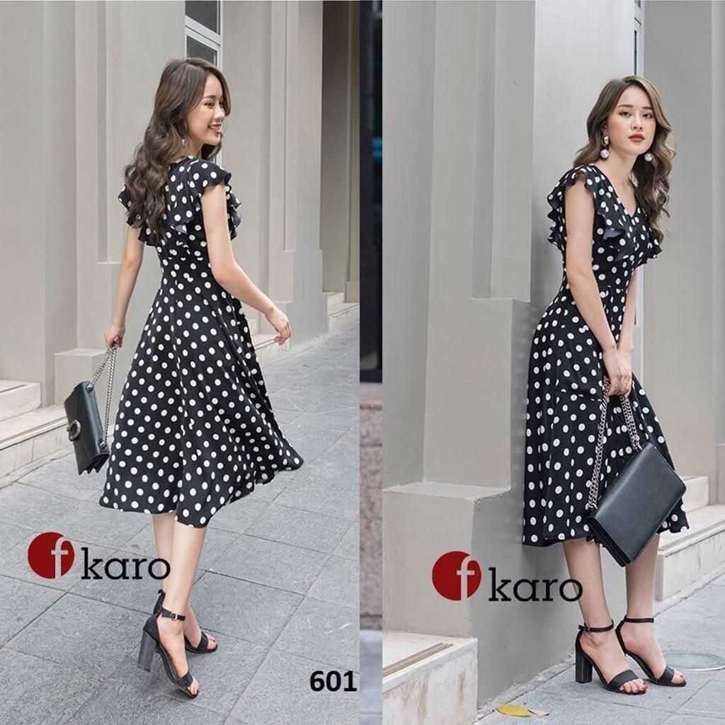 [HCM]ĐẦM DÁNG XÒE CHẤM BI SIÊU ĐẸP SIÊU SANG CHO CÁC NÀNG