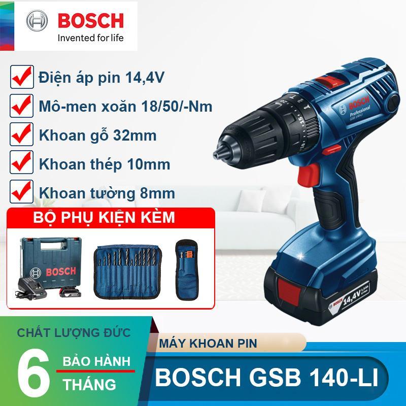 Máy khoan vặn vít dùng pin 14.4V Bosch GSB 140-LI