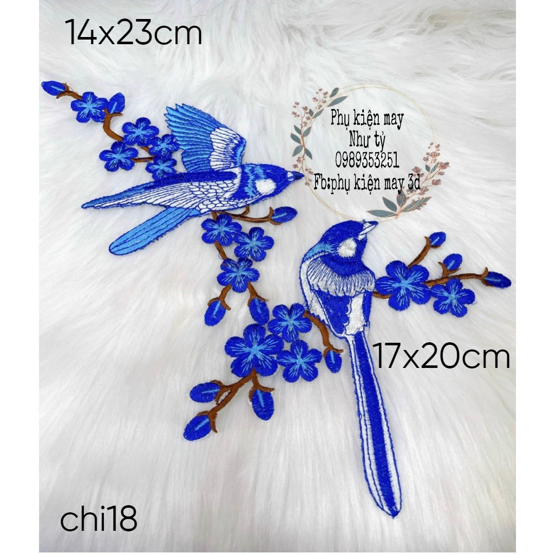 cặp ren thêu xinh xắn trang trí