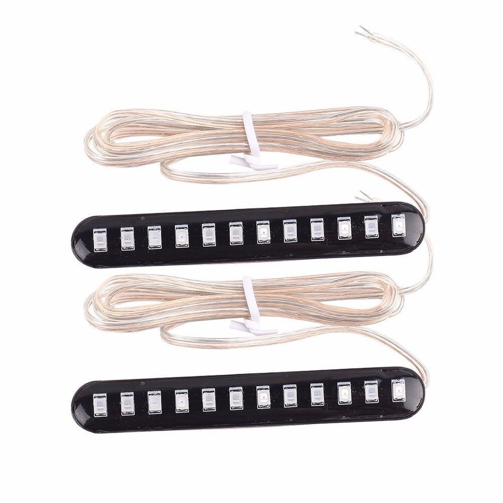 Cặp led xi nhan chạy đuổi chống nước dán 3M