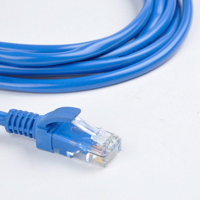 Cáp mạng (Lan) 10 mét đúc sẵn 2 đầu (xanh) Cat5E