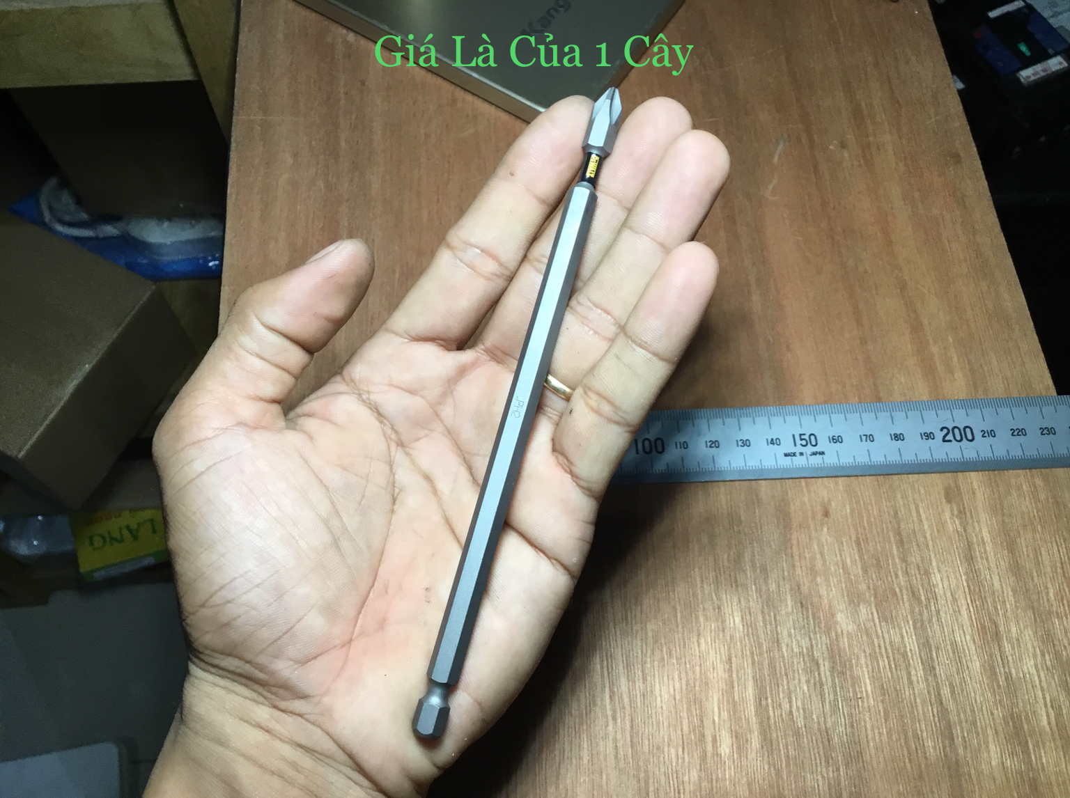 [HCM]Mũi Vít DeWalt Tem Đen Chính Hãng Ph2-152mm