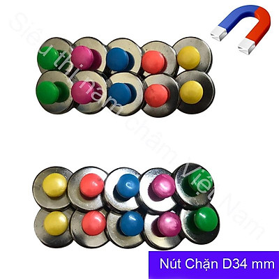 Nam châm núm - đường kính 34mm giữ tranh ảnh ...