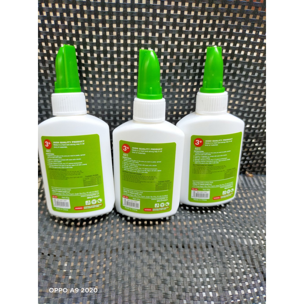 Combo 3 chai keo sữa nhỏ 40g Gstar