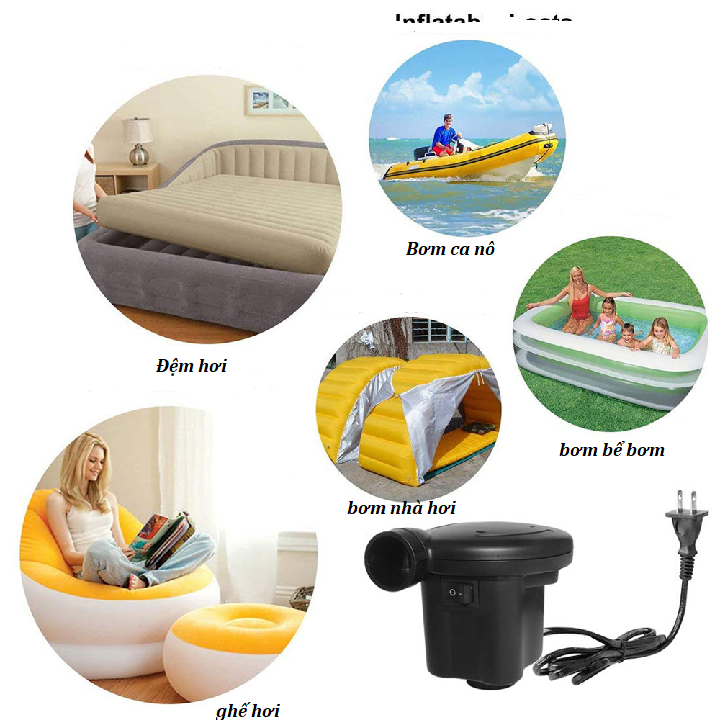 Bơm Điện 2 Chiều Mini Cao Cấp
