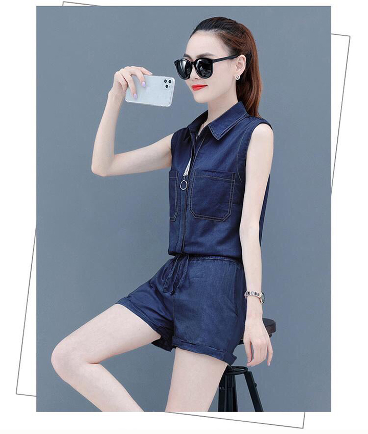 [HCM]Áo Jean Liền Quần Thời Trang