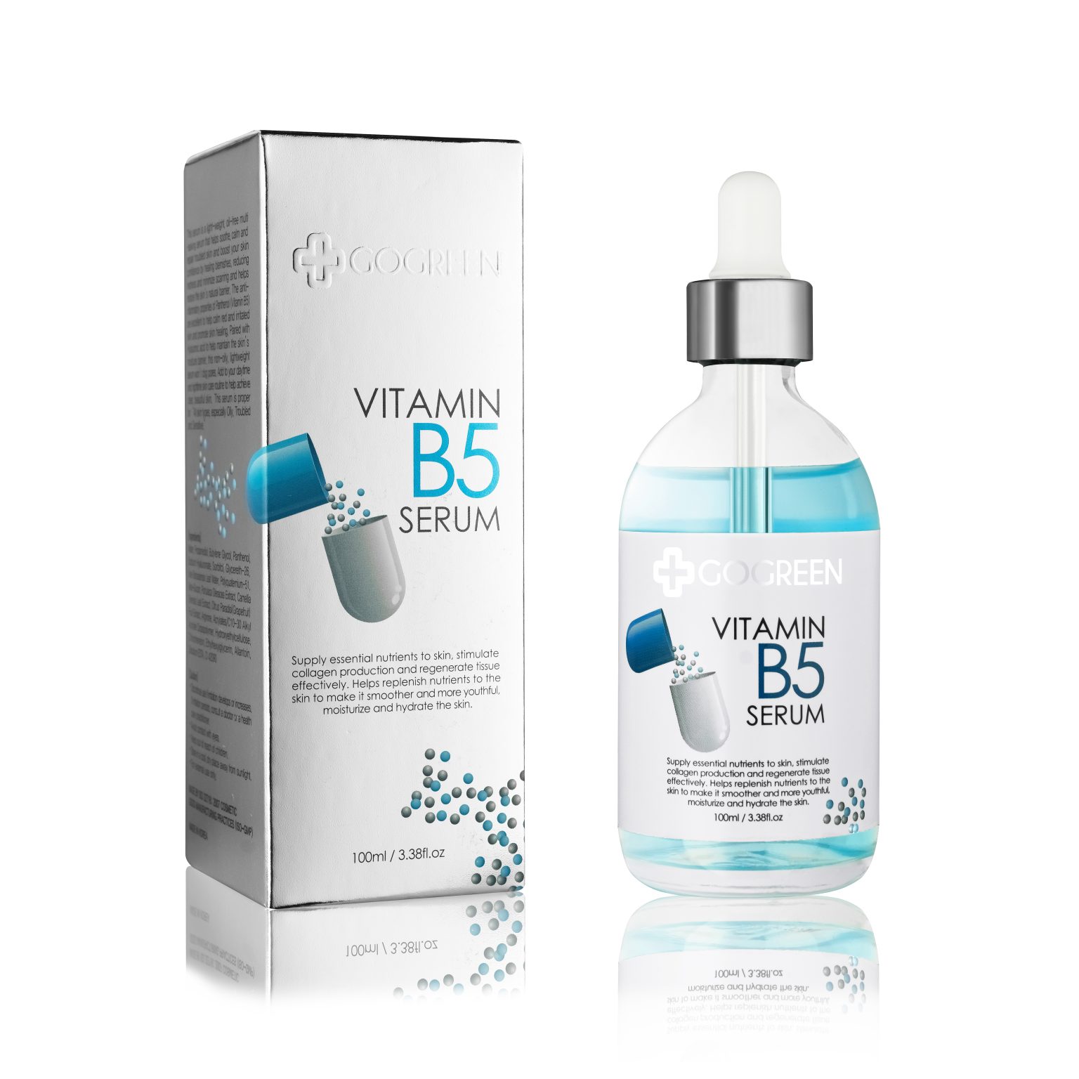 Serum phục hồi da cao cấp GoGreen SERUM VITAMIN B5