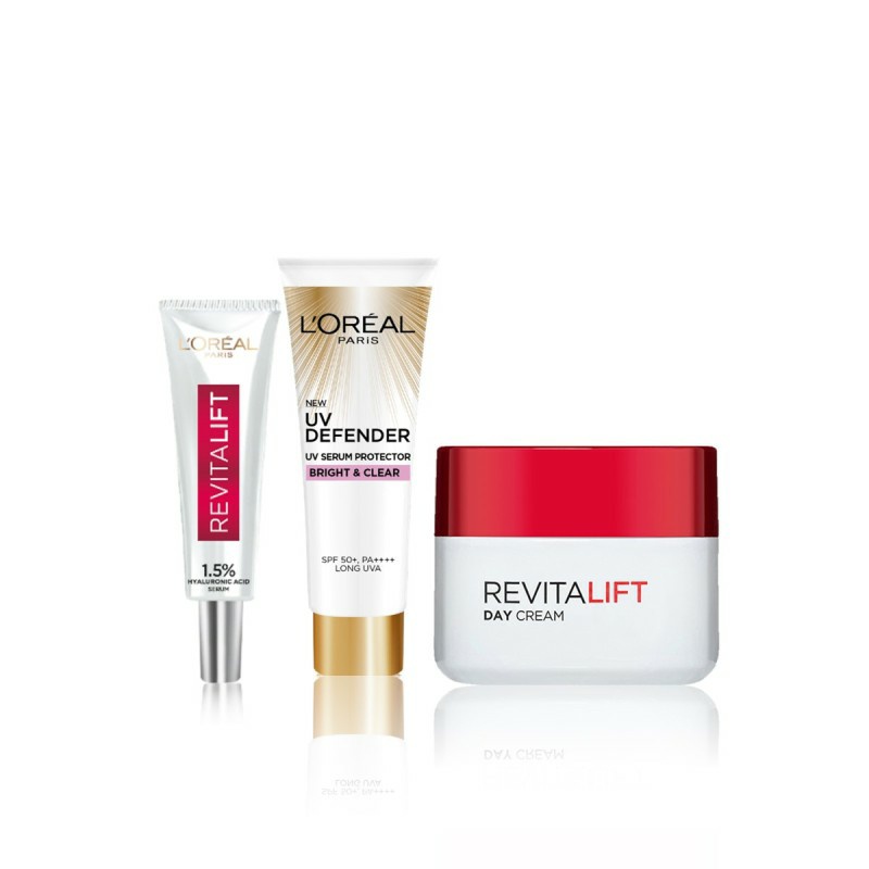 Trọn bộ 3 món Loreal ngừa lão hóa cao cấp
