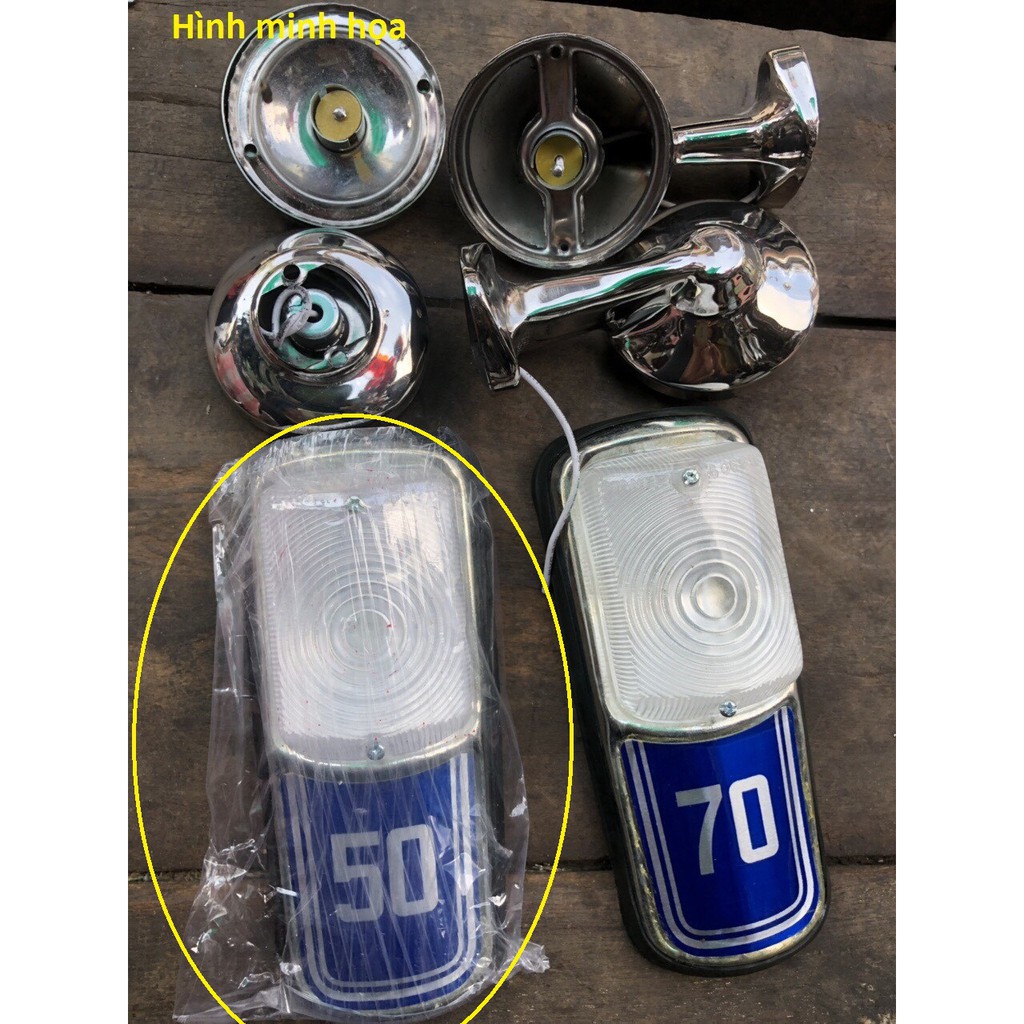 Bộ chụp mặt nạ honda cub 78, 79 70cc ( trọn bộ) màu xanh