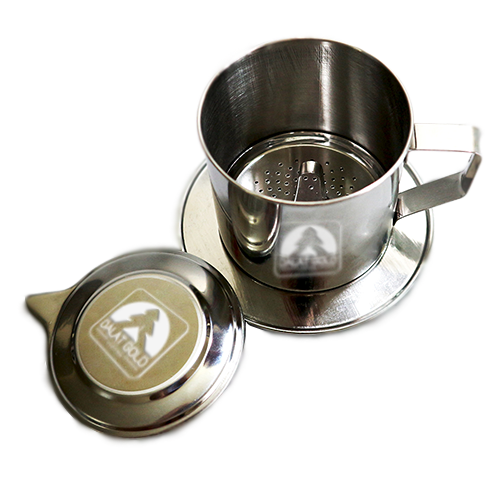 Phin pha cafe inox Võ Hùng Coffee cà phê pha phin