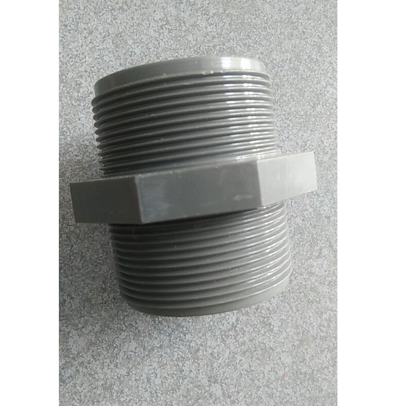 Kép nhựa nhiều size , Nổi ren 2 đầu ngoài nhiều size